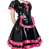 Sexy French Fetishist Apron Dress